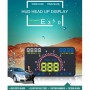 E350 5,8 дюйма CAR HUD / OBD2, установленная на транспортных средствах Gator Automotive Head Up System Security с многоцветным светодиодом, поддержкой автомобильной реальной скорости и скорости поворота и температуры воды и потребления масла и расстояния 