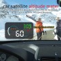 Q5 GPS 4-дюймовый автомобиль, установленная на автомобиле, система безопасности дисплея, поддержание скорости работы и направления и расстояния / вождения километров /