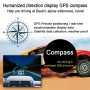 Q5 GPS 4-дюймовый автомобиль, установленная на автомобиле, система безопасности дисплея, поддержание скорости работы и направления и расстояния / вождения километров /