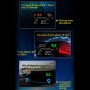 Q700 OBD2 HUD 5,5-дюймовый автомобильный головок Head Up System Security с разноцветным светодиодом, скоростью и обойдением и температурой воды и потреблением масла и расстоянии вождения / расстоянием времени и напряжением, над скоростью тревоги, сигнализ