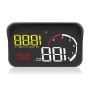 M10 3.5 inch Universal Car OBD2 HUD Vehicle-mounted Head Up Display (Yellow)