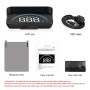 M8 3.5 inch Universal Car OBD2 HUD Vehicle-mounted Head Up Display