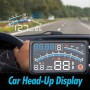 4E CAR 5,5-дюймовый OBD HUD HEAD-UP HEAD-UP Основной опоры Скорость тревога / напоминание о сдвиге / дисплей времени