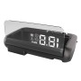 H80 Car 3.2 inch OBD HUD Head-up Display Support Engine Failure Alarm / Water Temperature Alarm Voltage Alarm