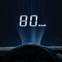 H90 Car 3.2 inch OBD HUD Head-up Display Support Engine Failure Alarm / Water Temperature Alarm Voltage Alarm