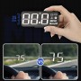 H90 Car 3.2 inch OBD HUD Head-up Display Support Engine Failure Alarm / Water Temperature Alarm Voltage Alarm