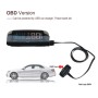 H400S Car 3.7 inch OBD Mode HUD Head-up Display Support Engine Failure Alarm / Water Temperature Alarm Voltage Alarm