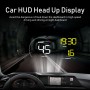 A9 5,5-дюймовый универсальный автомобиль OBD2 HUD Mindation Head Up Head Up (синий)