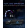 M13 Plus OBD2 + GPS Mode Car Head-up Display HUD Overspeed / Speed / Water Temperature Alarm / Eliminate Fault Codes