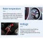 M13 Plus OBD2 + GPS Mode Car Head-up Display HUD Overspeed / Speed / Water Temperature Alarm / Eliminate Fault Codes