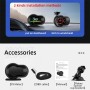 F9 OBD2 CAR HUD HEAD-UP Скорость дисплея / температура воды / напряжение.