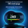 F9 OBD2 CAR HUD HEAD-UP Скорость дисплея / температура воды / напряжение.