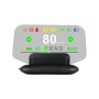 T1 5.1 inch Car HUD Head-up Display Overspeed Alarm / Remaining Battery Percentage Display for Tesla Model 3 / Y