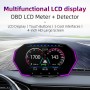 F11 Multi-function LCD HD OBD Detection Instrument GPS Head-up Display