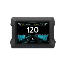 P22 3,5 -дюймовый автомобиль HUD Head Up Display GPS OBD2 Двойной системный проектор ветрового стекла