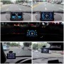 P22 3,5 -дюймовый автомобиль HUD Head Up Display GPS OBD2 Двойной системный проектор ветрового стекла