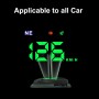 H1 3.5 inch Universal Car GPS HUD Vehicle-mounted Head Up Display Speed Display