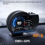 AP-6 CAR HUD HEAD-UP DISPLAY OBD GPS Driving Code Table