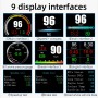 P11 OBD2 + GPS MODE CAR HUD HEAD-UP HEAD-UP DEMPLAY DETURPTH / SPEED CANTARION / PUSTAGE / ENRACH