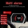 P17 Car HUD Head-up Display GPS Speed Meter Car OBD2 Fault Elimination Code