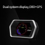 P17 CAR HUD HEAD-UP HEAD-UP DISPLE GPS СКОРОСТЬ МЕСТЕР CAR OBD2 Код устранения неисправностей