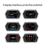 P17 Car HUD Head-up Display GPS Speed Meter Car OBD2 Fault Elimination Code