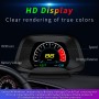 P19 Car HUD Head-up Display GPS Speed Meter Car OBD2 Fault Elimination Code