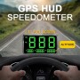 Kingneed C80 4.5inch HUD Car Head-up Display GPS Speed Meter Overspeed Alarm Mileage Altitude Clock(Black)