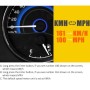 Kingneed C60 3-дюймовый автомобиль HUD Head-Up Head-Up Display Speed ​​Meter Универсальный проекция GPS Измерение скорости спутникового периода (черное)