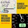 Kingneed C90 5.5inch HUD Car Head-up Display GPS Car Universal Mileage Speed Meter Speeding Alarm / GPS Satellite Speed Measurement(Black)
