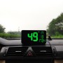 C1090 6.2 inch HUD Car Head-up Display GPS Car Universal Mileage Speed Meter Speeding Alarm / GPS Satellite Speed Measurement(Black)