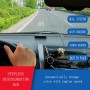 L2 HUD Head-Up Display, Water Temperature Per Hour, OBD Car Display With Color-Changing Atmosphere Light