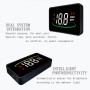 L2 HUD Head-Up Display, Water Temperature Per Hour, OBD Car Display With Color-Changing Atmosphere Light