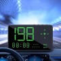 Car HD HUD Universal Voice Compass Time Speed ​​Table, стиль: 1,2 млн. Линия зарядки автомобиля