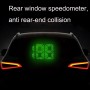 C188 GPS задний окно заднего стекла Head Head Up Speed ​​Speed ​​Display Hud Car Universal