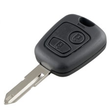 Для Peugeot 206 2 кнопок интеллектуальной ключ автомобиля с дистанционным управлением со встроенным чипсом и батареей, частота: 433 МГц