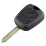 Для Citroen Saxo / Picasso / Xsara / Berlingo 2 кнопок интеллектуального автомобиля с дистанционным управлением с интегрированным чипом и батареей, частота: 433 МГц
