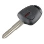 For MITSUBISHI 2 Buttons Intelligent Remote Control Car Key with 46 Chip & Battery & Left Slot, Frequency: 433MHz