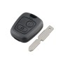 For Peugeot 206 433MHz 2 Buttons Intelligent Remote Control Car Key, Key Blank:NE78