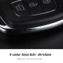For Hyundai 3-button Folding Car Key Shell with Silver Metal Edge