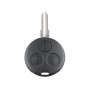 Straight Car Key Tip Embryo 433.92 Frequency for Mercedes-Benz Smart 3-button