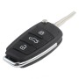 Audi A6L Copy Remote Control 019A, Fixed frequency:315MHz or 433MHz(Black)