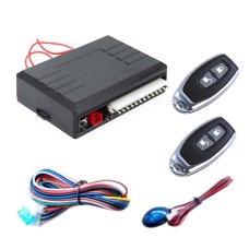 2 Set Universal Car Keyless Entry Remote Control Central Lock With Indicator Light And Horn Function
