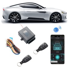 2 Set Car Key-Free Access To The Central Control Lock Mobile Phone APP Control Open And Close The Car Door, Specification: T240