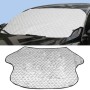 Car Windshield Sun Shade Protective Cover Winter Car Snow Shield Cover Auto Front Windscreen / Rain / Frost / Sunshade Thicken and Add Cotton Snow Shelter Folding Sun Visor, Size: 147 x 100cm