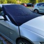 Автомобиль складной солнечный шахт передняя передача оксфордская ткань снежная крышка, размер: 162 см x 100 см.