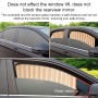 4 в 1 автомобильный автомобиль Auto Sunshade Shartains набор крышки лобового стекла (серебро)