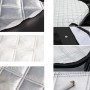 Automobile Front Windshield Cover Snow Cover Plus Cotton Car Windshield Sun Shade Winter Car Snow Shield Cover, Random Color Delivery