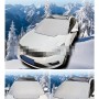 Automobile Front Windshield Cover Snow Cover Plus Cotton Car Windshield Sun Shade Winter Car Snow Shield Cover, Random Color Delivery