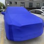 Анти-Дюст против UV-изоляции эластичной силовой валовой валотный валотный автомобиль для хэтчбека автомобиль, размер: 3,9 м ~ 4,19 м (синий цвет)